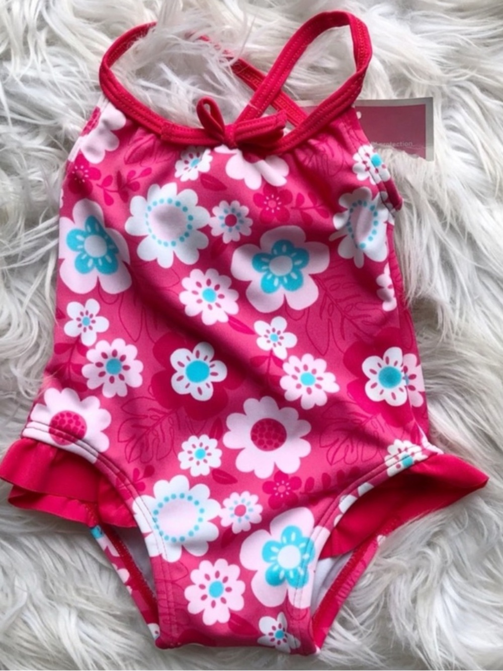 NWT Infant Floral Swimsuit